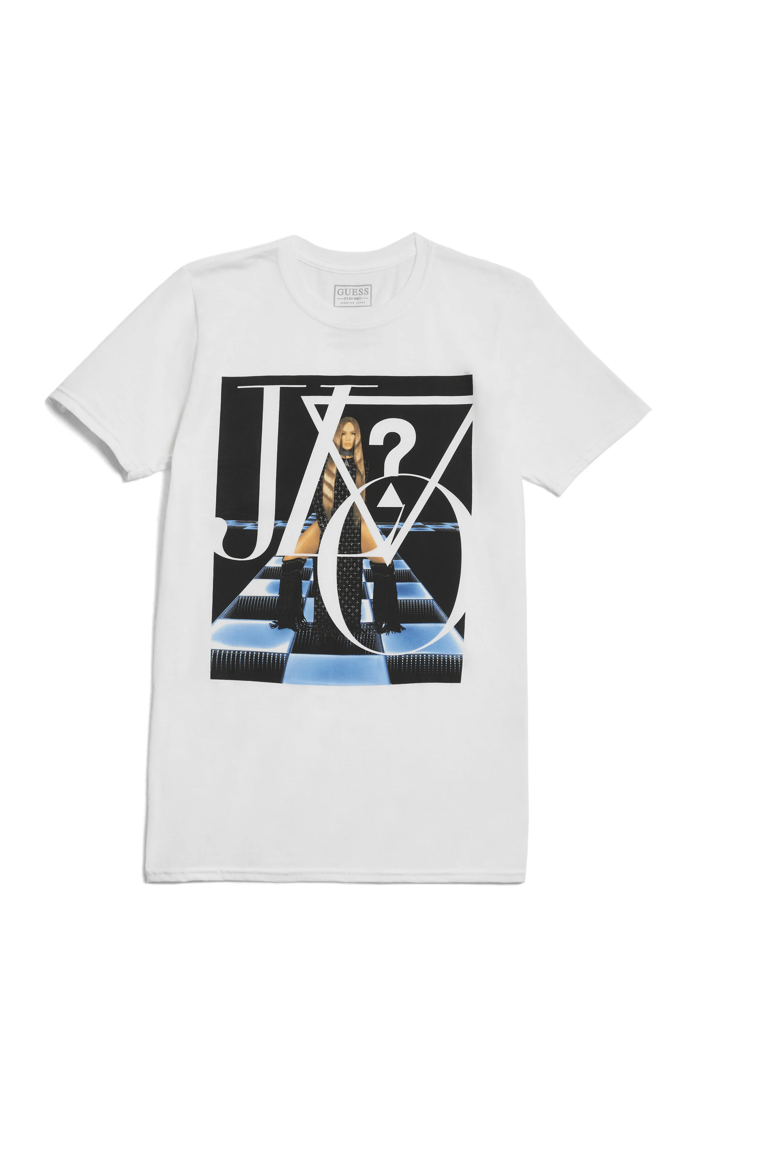 GUESS Jennifer Lopez Tシャツ Lサイズ GUESS X Jennifer Lopez Team Up For 